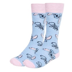 Coffret bleu clair de 3 paires de chaussettes Stitch