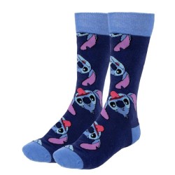 Coffret Bleu marine de 3 paires de chaussettes Stitch